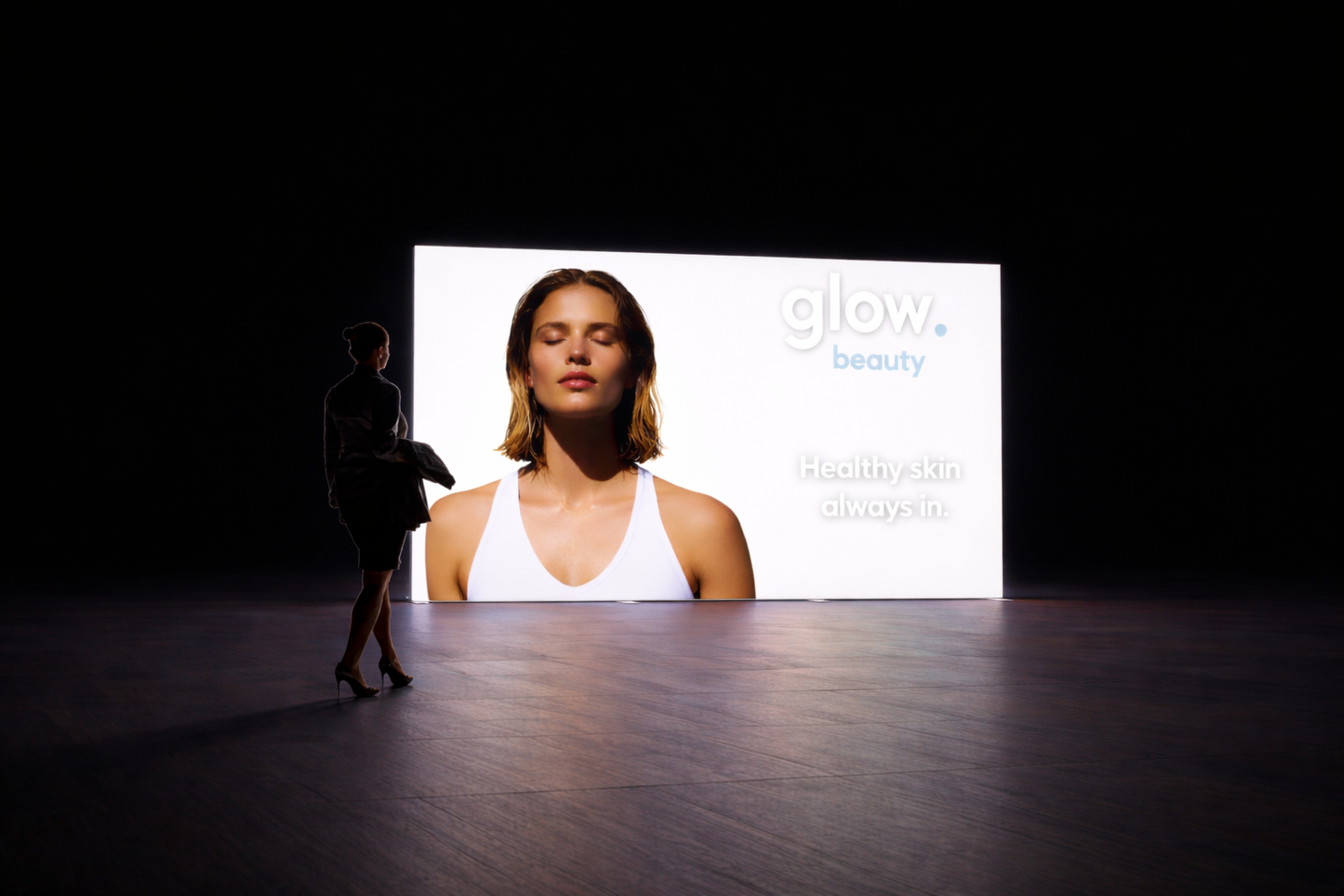 400cm Premium Freestanding Lightbox