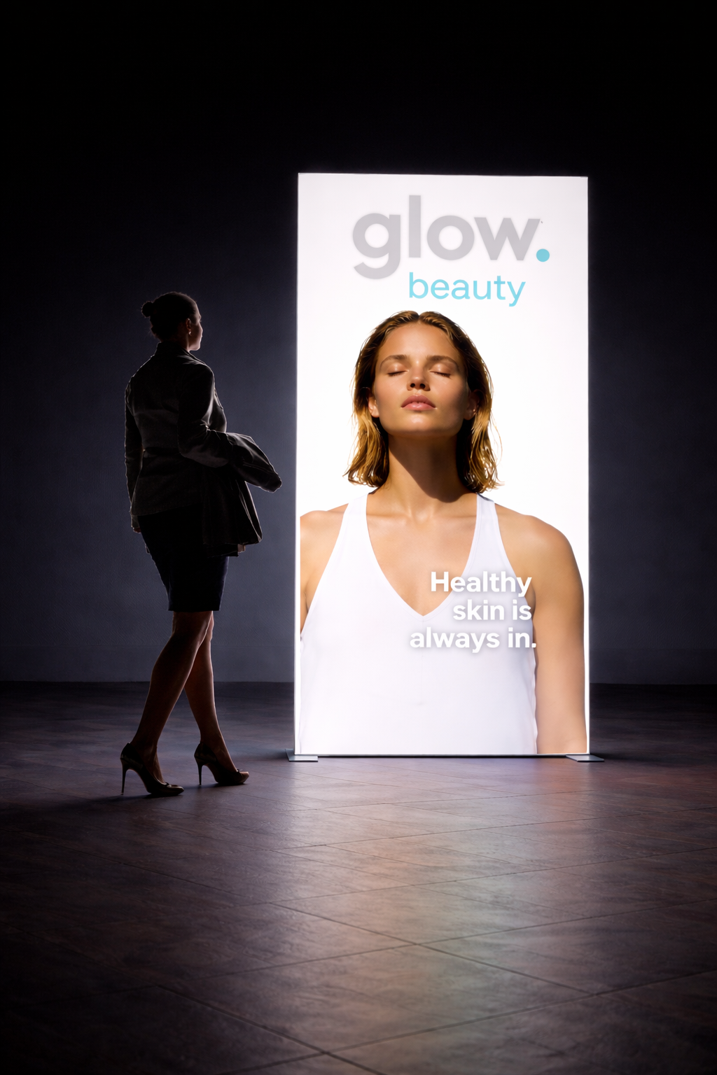 85cm Premium Freestanding Lightbox